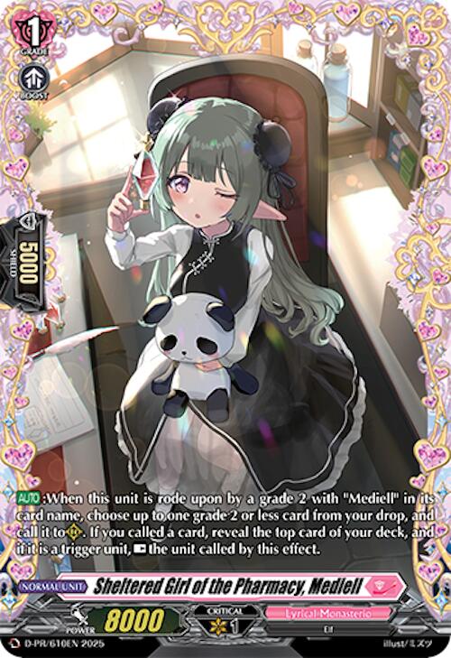 Image of Sheltered Girl of the Pharmacy, Mediell (D-PR/610EN) [D Promo Cards]