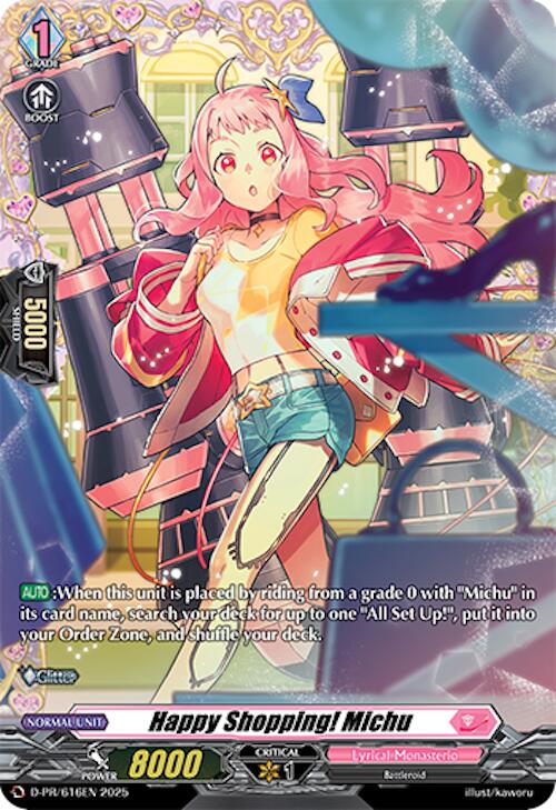 Image of Happy Shopping! Michu (D-PR/616EN) [D Promo Cards]