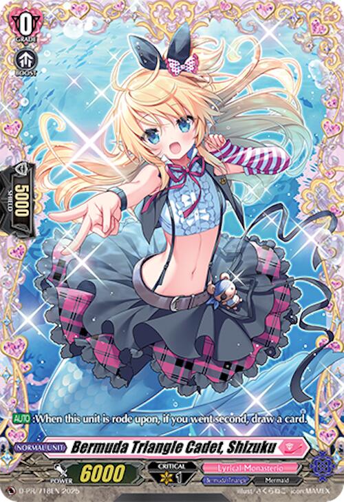 Image of Bermuda Triangle Cadet, Shizuku (D-PR/718EN) [D Promo Cards]