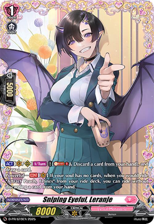 Image of Sniping Eyeful, Leranje (D-PR/619EN) [D Promo Cards]