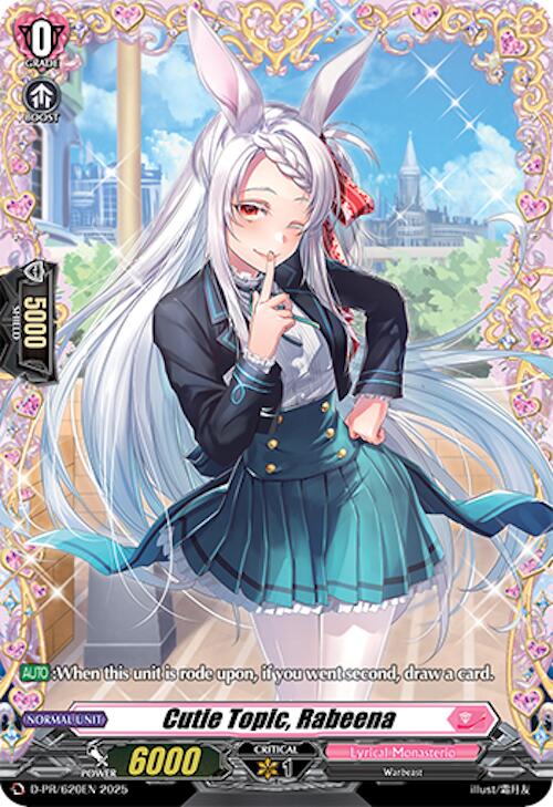 Image of Cutie Topic, Rabeena (D-PR/620EN) [D Promo Cards]