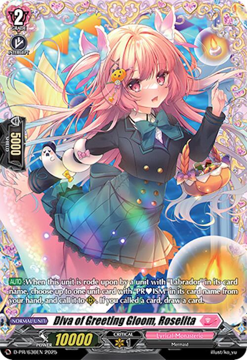 Image of Diva of Greeting Gloom, Roselita (D-PR/630EN) [D Promo Cards]