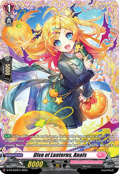 Image of Diva of Lanterns, Anais (D-PR/634EN) [D Promo Cards]