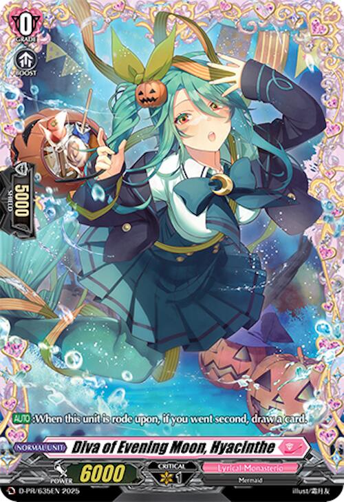 Image of Diva of Evening Moon, Hyacinthe (D-PR/635EN) [D Promo Cards]