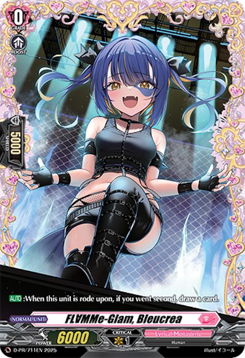 Image of FLMMe-Glam, Bleucrea (D-PR/711EN) [D Promo Cards]