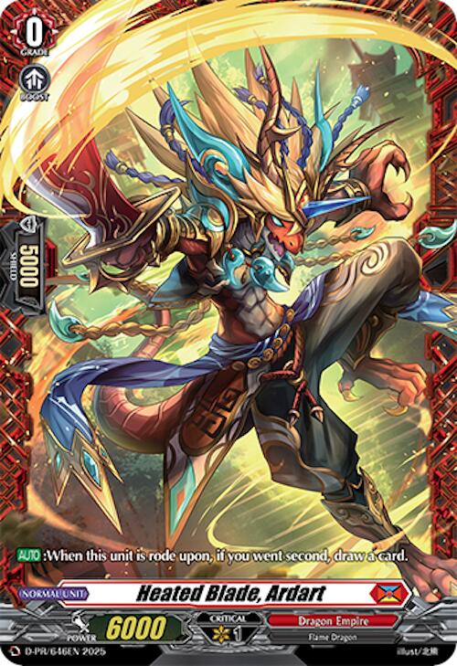 Image of Heated Blade, Ardart (D-PR/646EN) [D Promo Cards]