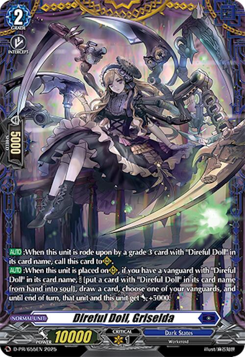 Image of Direful Doll, Griselda (D-PR/655EN) [D Promo Cards]