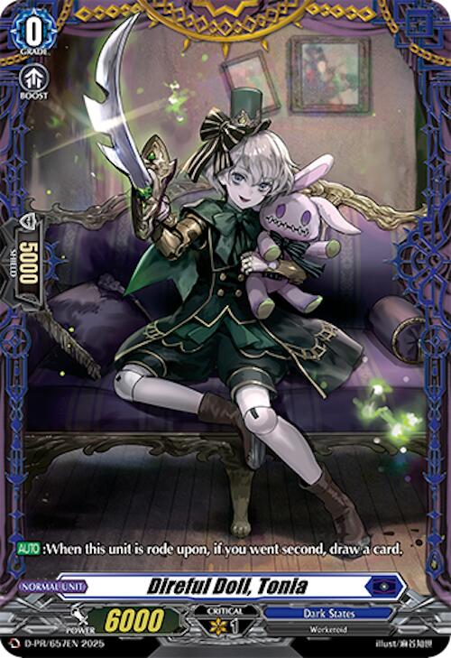 Image of Direful Doll, Tonia (D-PR/657EN) [D Promo Cards]