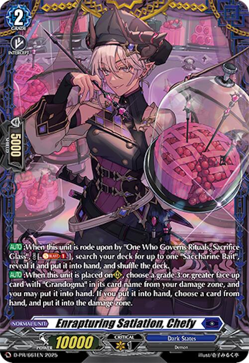 Image of Enrapturing Satiation, Chefy (D-PR/661EN) [D Promo Cards]