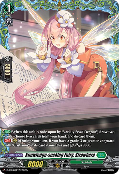 Image of Knowledge-seeking Fairy, Strawbera (D-PR/692EN) [D Promo Cards]