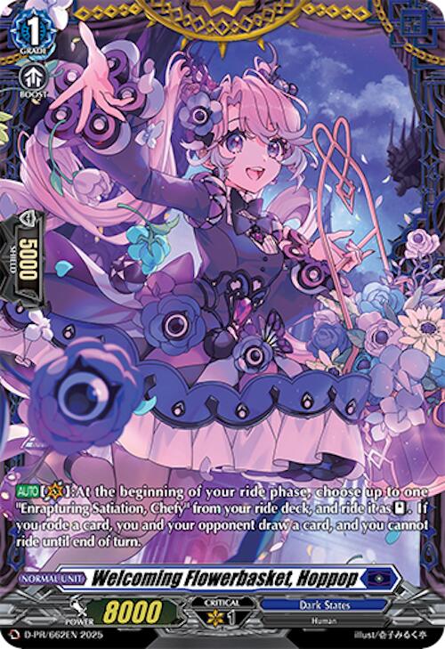 Image of Welcoming Flowerbasket, Hoppop (D-PR/662EN) [D Promo Cards]