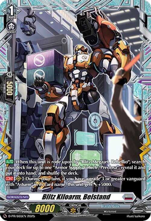 Image of Blitz Kiloarm, Beistand (D-PR/665EN) [D Promo Cards]