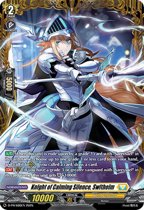 Image of Knight of Calming Silence, Swithelm (D-PR/680EN) [D Promo Cards]