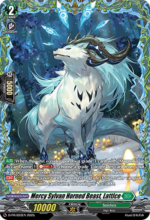 Image of Mercy Sylvan Horned Beast, Lattice (D-PR/693EN) [D Promo Cards]