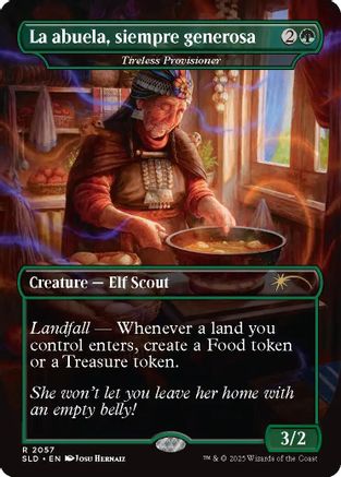 Image of La abuela, siempre generosa - Tireless Provisioner [Secret Lair Drop Series]