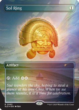 Image of Sol Ring (2063) (Rainbow Foil) [Secret Lair Drop Series]