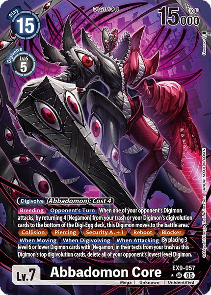 Image of Abbadomon Core [EX9-057] (Alternate Art) [Versus Monsters]