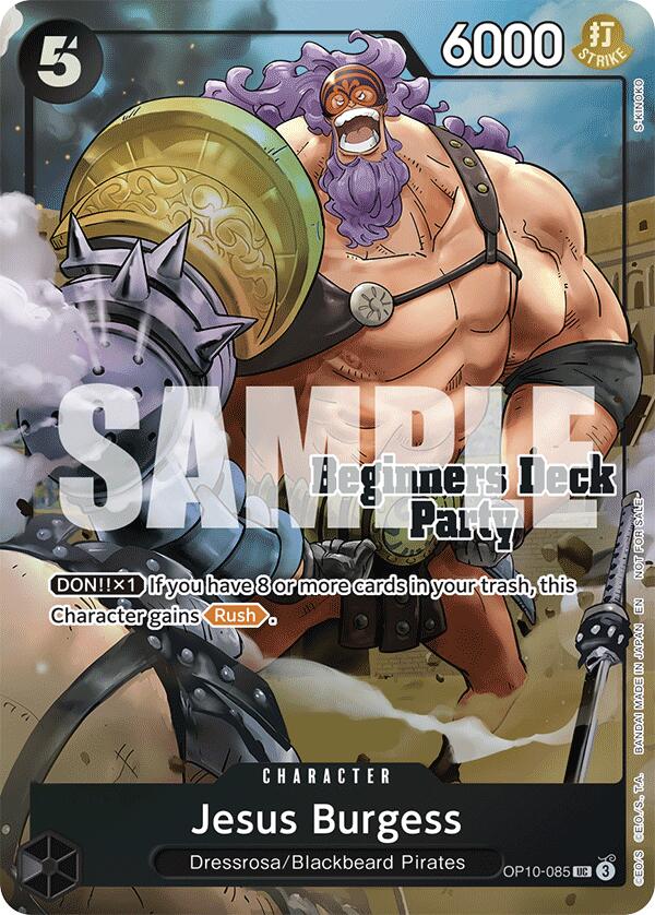 Image of Jesus Burgess (ST-23 - ST-28 Beginners Deck Party) [Winner] [One Piece Promotion Cards]