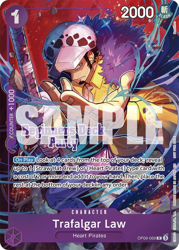 Image of Trafalgar Law (ST-23 - ST-28 Beginners Deck Party) [Winner] [One Piece Promotion Cards]