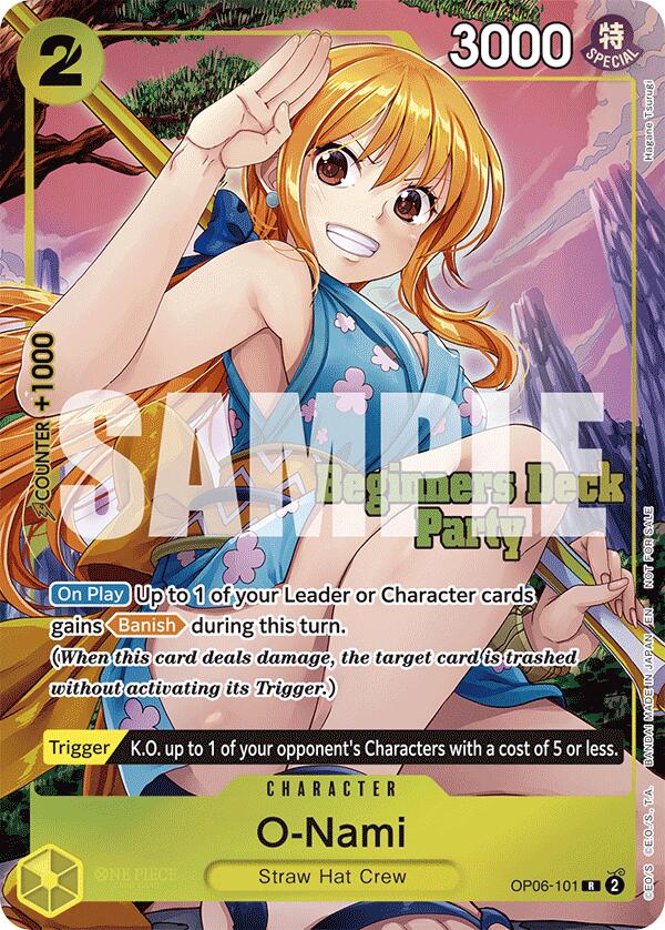 Image of O-Nami (ST-23 - ST-28 Beginners Deck Party) [Winner] [One Piece Promotion Cards]