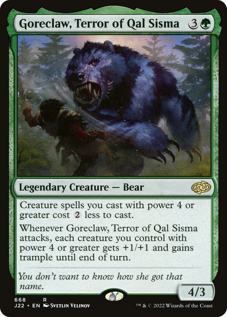 Image of Goreclaw, Terror of Qal Sisma [Jumpstart 2022]