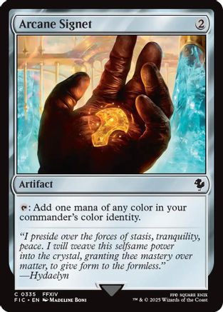 Image of Arcane Signet (0335) (Surge Foil) [FINAL FANTASY Commander]