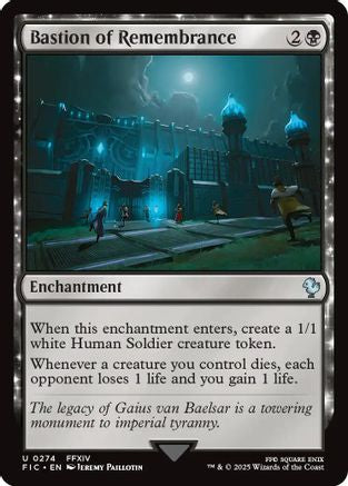 Image of Bastion of Remembrance (Surge Foil) [FINAL FANTASY Commander]