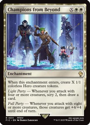 Image of Champions from Beyond (Surge Foil) [FINAL FANTASY Commander]