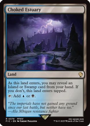 Image of Choked Estuary (Surge Foil) [FINAL FANTASY Commander]