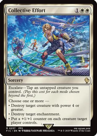 Image of Collective Effort (Surge Foil) [FINAL FANTASY Commander]