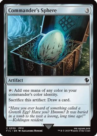 Image of Commander's Sphere (Surge Foil) [FINAL FANTASY Commander]