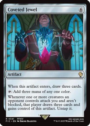Image of Coveted Jewel (Surge Foil) [FINAL FANTASY Commander]