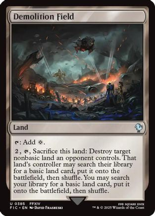 Image of Demolition Field (Surge Foil) [FINAL FANTASY Commander]