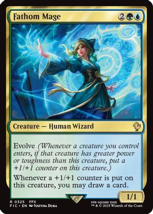 Image of Fathom Mage (Surge Foil) [FINAL FANTASY Commander]