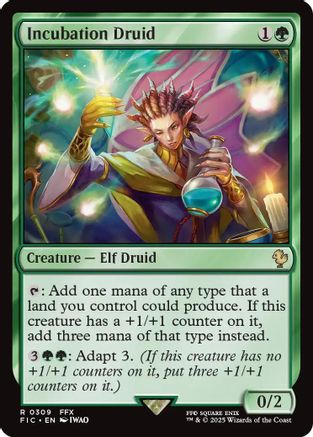 Image of Incubation Druid (Surge Foil) [FINAL FANTASY Commander]