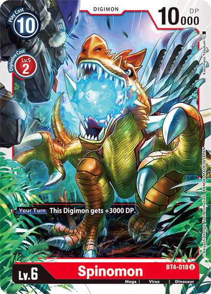 Image of Spinomon [BT4-018] [Great Legend]