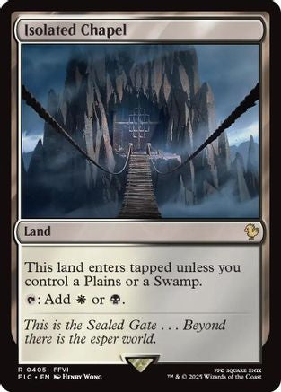 Image of Isolated Chapel (Surge Foil) [FINAL FANTASY Commander]