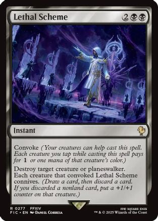 Image of Lethal Scheme (Surge Foil) [FINAL FANTASY Commander]