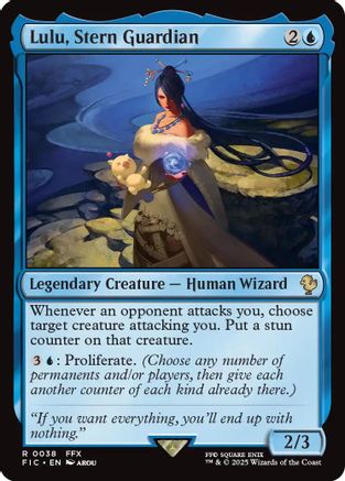 Image of Lulu, Stern Guardian (Surge Foil) [FINAL FANTASY Commander]