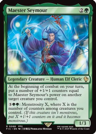 Image of Maester Seymour (Surge Foil) [FINAL FANTASY Commander]