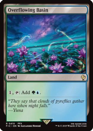Image of Overflowing Basin (Surge Foil) [FINAL FANTASY Commander]