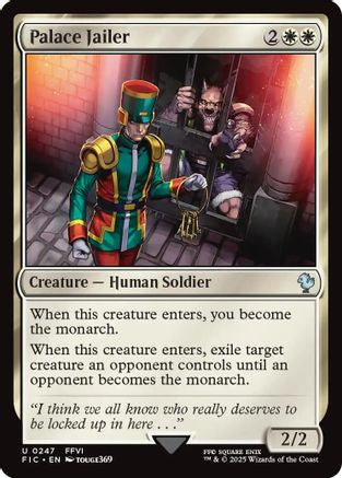 Image of Palace Jailer (Surge Foil) [FINAL FANTASY Commander]