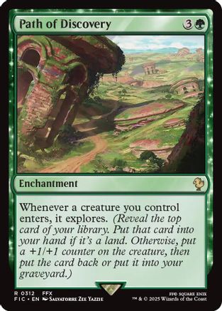 Image of Path of Discovery (Surge Foil) [FINAL FANTASY Commander]