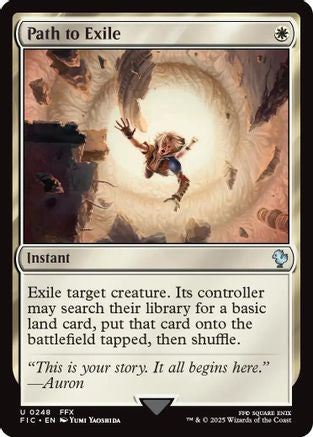Image of Path to Exile (Surge Foil) [FINAL FANTASY Commander]