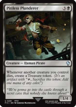 Image of Pitiless Plunderer (Surge Foil) [FINAL FANTASY Commander]