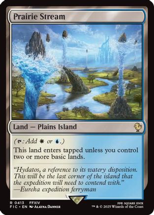 Image of Prairie Stream (Surge Foil) [FINAL FANTASY Commander]