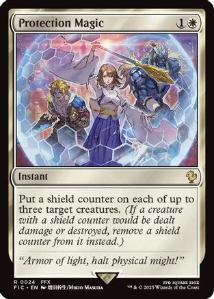 Image of Protection Magic (Surge Foil) [FINAL FANTASY Commander]