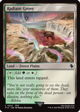Image of Radiant Grove (Surge Foil) [FINAL FANTASY Commander]