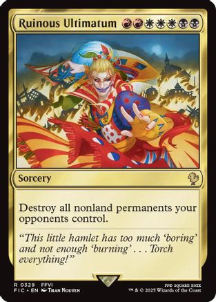 Image of Ruinous Ultimatum (Surge Foil) [FINAL FANTASY Commander]