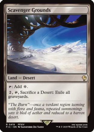 Image of Scavenger Grounds (Surge Foil) [FINAL FANTASY Commander]